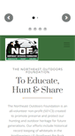 Mobile Screenshot of northeastoutdoorsfoundation.org